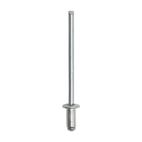 Rivets - Dome Head - Aluminium 3.2 x 6 (Box of 1000)
