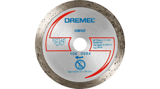 DREMEL® DSM20 Diamond Tile Cutting Wheel (DSM540)