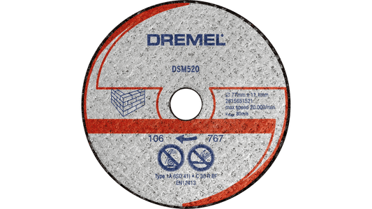 DREMEL® DSM20 Masonry Cutting Wheel (DSM520)