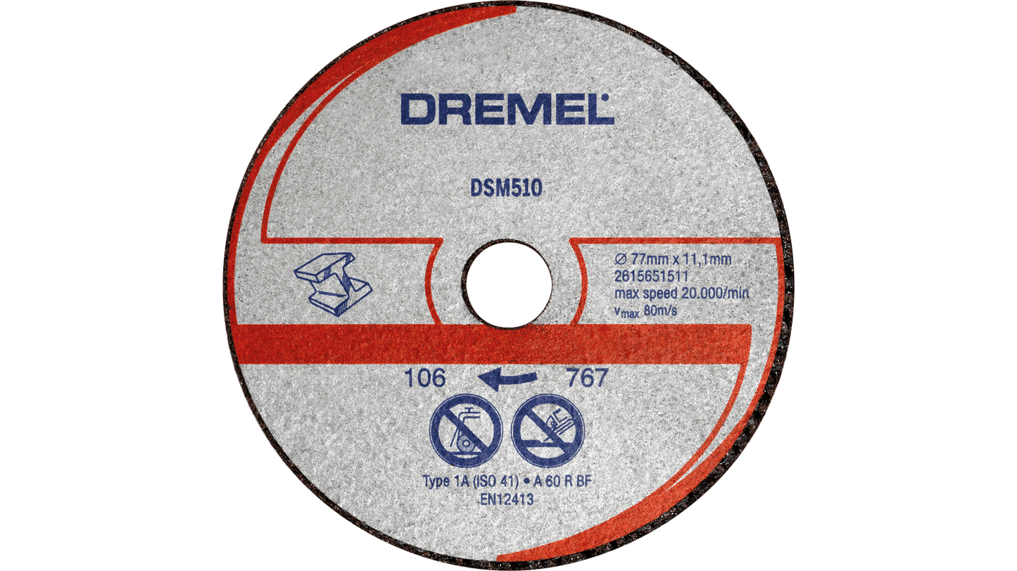 Dremel DSM20 Metal and Plastic Cutting Wheel (DSM510)