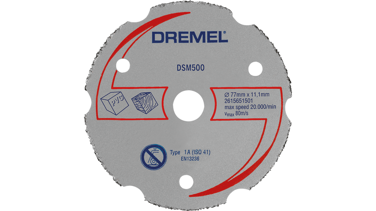 DREMEL® DSM20 Multipurpose Carbide Cutting Wheel (DSM500)