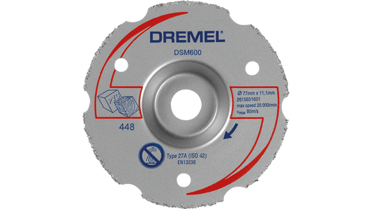 DREMEL® DSM20 Multipurpose Carbide Flush Cutting Wheel (DSM600)