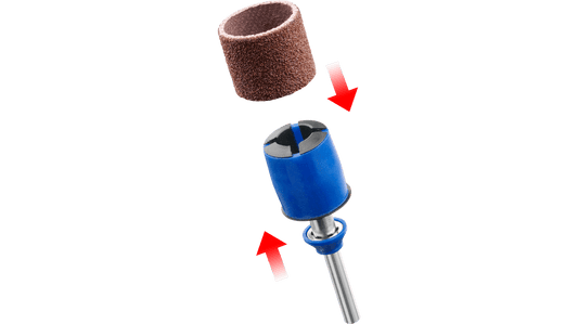 DREMEL® EZ SpeedClic: sanding mandrel & sanding bands (SC407)