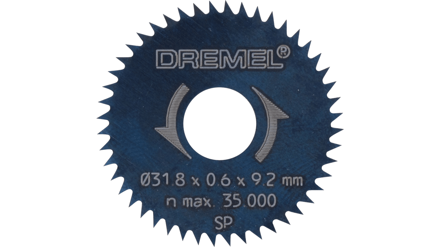 Dremel Rip/Cross-Cut Blade 31,8 mm (546) (Pack of 2)