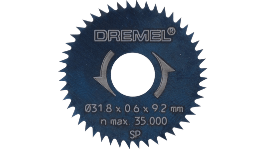 Dremel Rip/Cross-Cut Blade 31,8 mm (546) (Pack of 2)