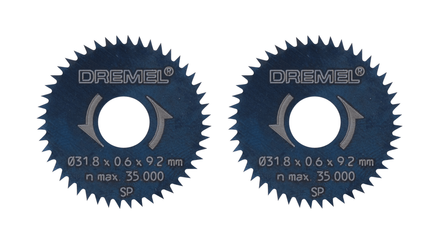 Dremel Rip/Cross-Cut Blade 31,8 mm (546) (Pack of 2)