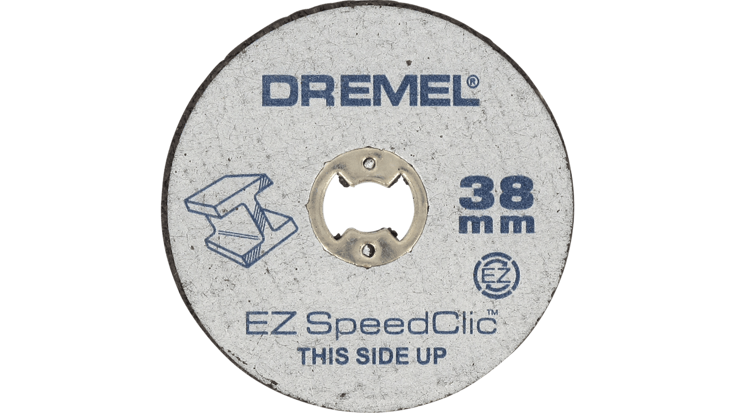 DREMEL® EZ SpeedClic: Metal Cutting Wheels 5-Pack. (SC456)