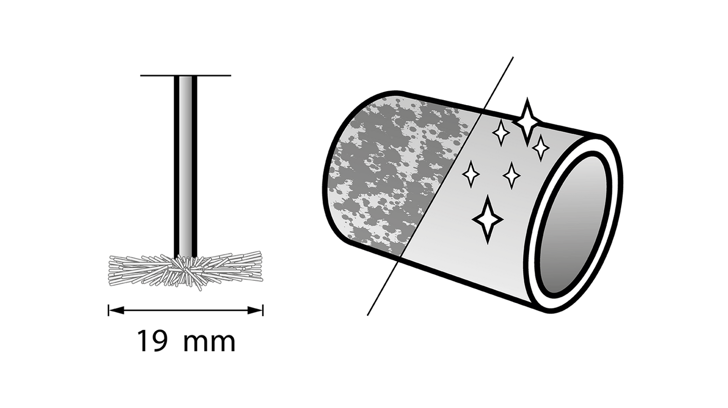 Dremel Brass brush 19 mm (535)